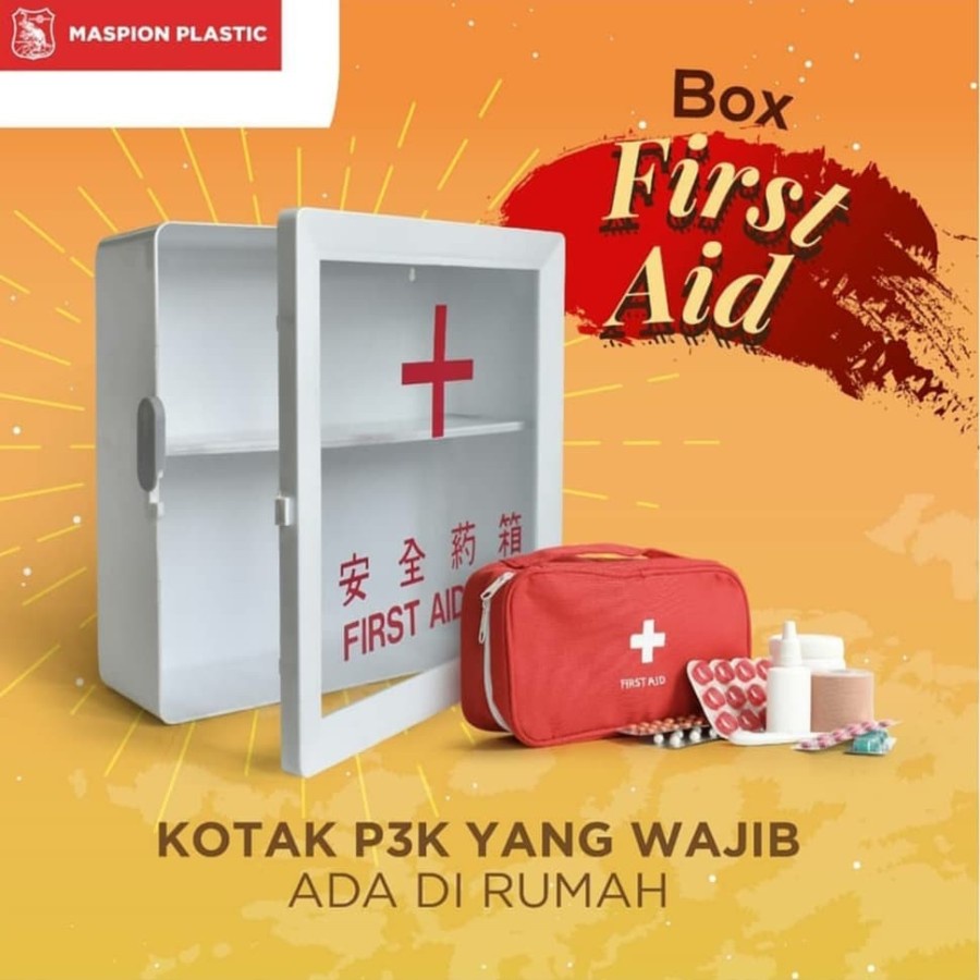 KOTAK OBAT P3K MASPION BMA18