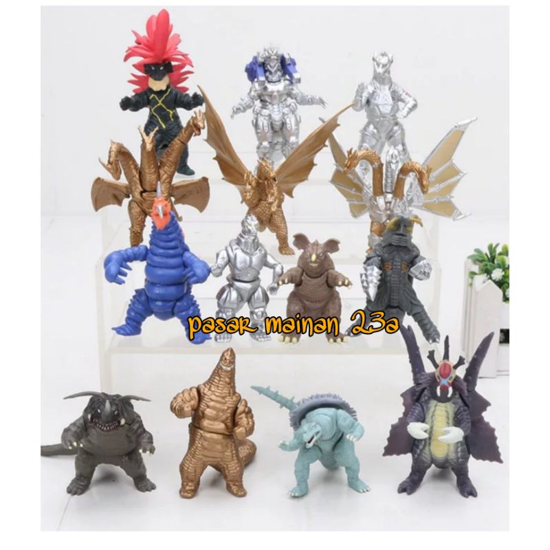 Mainan Figure monster Ultraman Kaiju monster Murah/miniatur toper Ultra monster