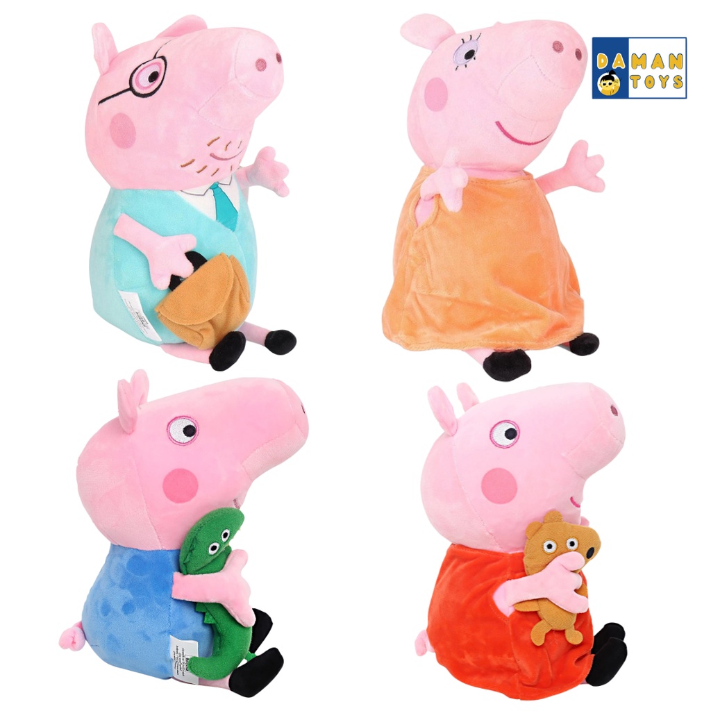 Mainan Anak Boneka Besar Peppa Dan George Pig Hadiah Ulang Tahun Anak