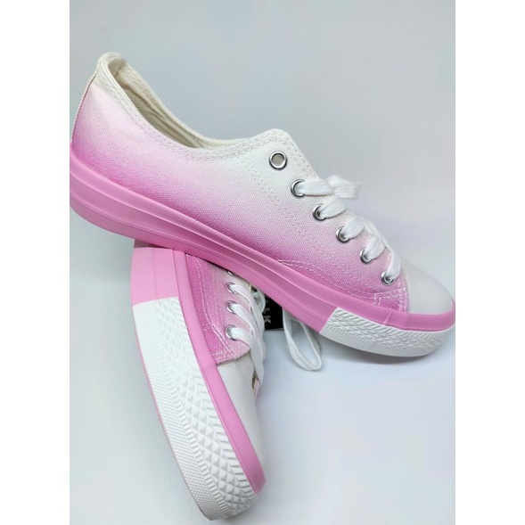 New Sneakers Sepatu Wanita Airwalk Maeron Off White/Pink Size 39
