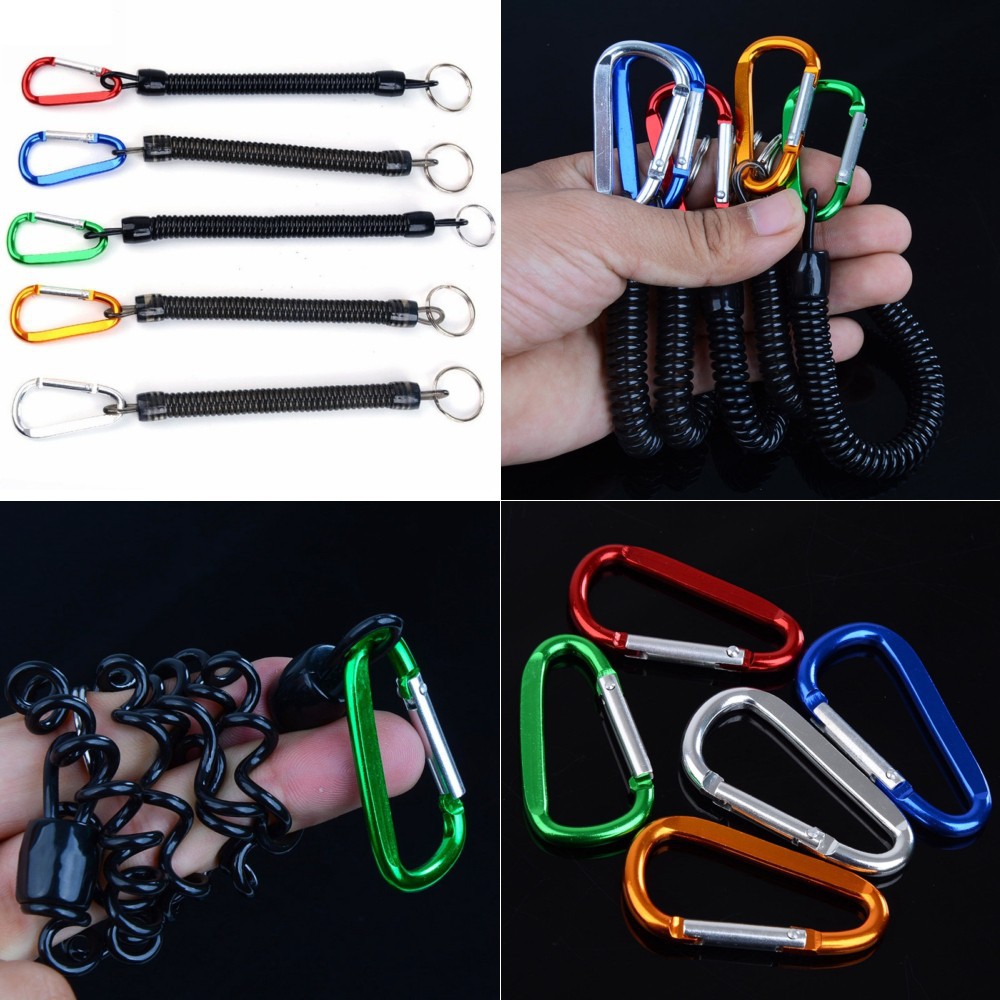 Karabiner dengan Keychain Per Panjang Multi-Color Grab Medan