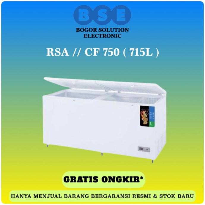 Chest Freezer RSA 715 Liter Cf750 Cooler Box 715L RSA Cf 750 RSA CF750