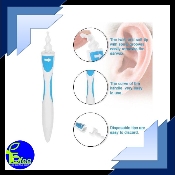 [MPORT] - EarPick Easy Earwax Removal Smartswab Pembersih Korek Kuping Packing Plastik