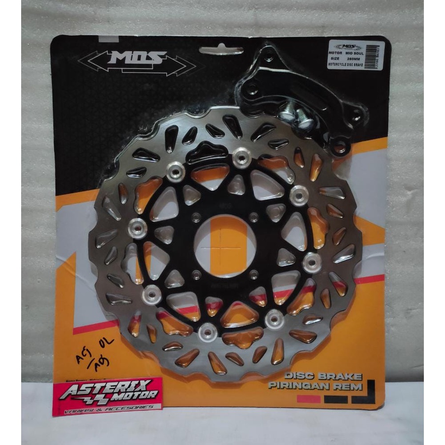 Piringan Cakram depan Yamaha Mio 260mm Baut 4 Model PSM TDR.Mio soul.X ride.Gear.Freego