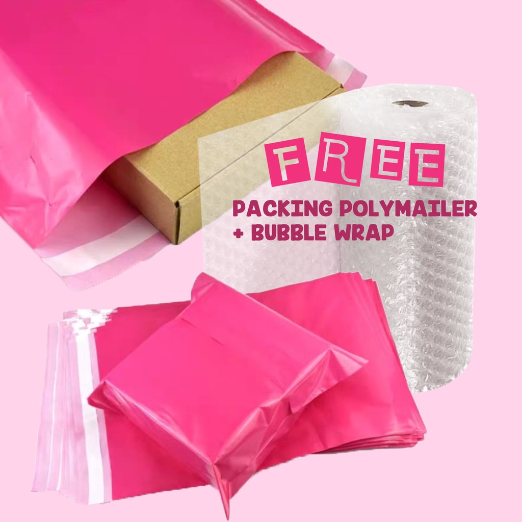 

Packing Polymailer + Bubble Wrap (FREE)