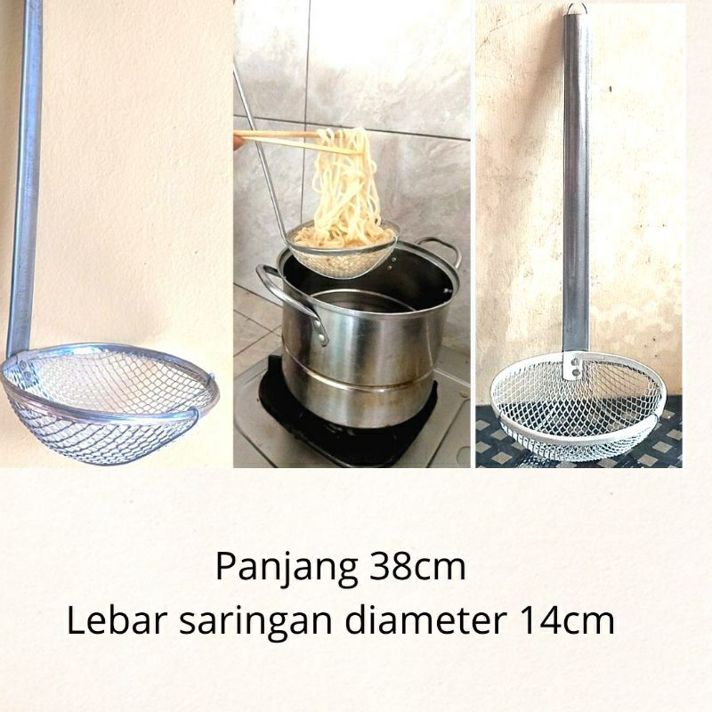 Jual Sendok Saringan Mie Serok Mie Rebus Shopee Indonesia 4837