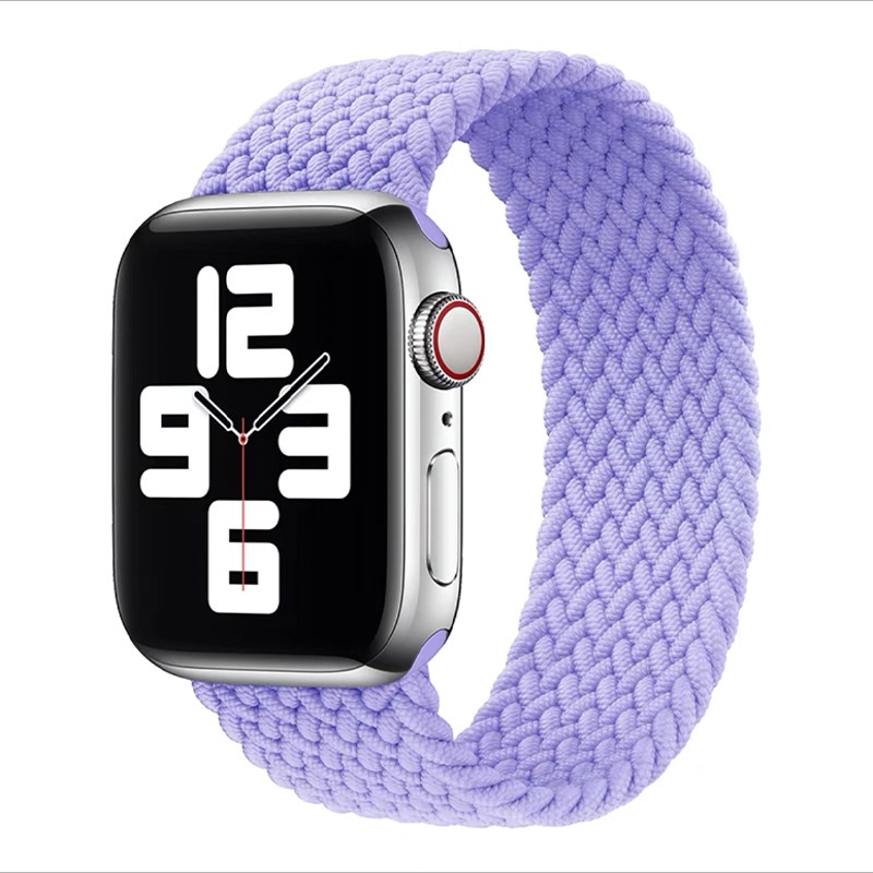 Elastic Woven Nylon Strap for Apple Watch 7 6 5 4 3 2 1 SE Watchband for iWatch 38mm 42mm 40mm 44mm 41mm 45mm Z36/DT7/S7PRO