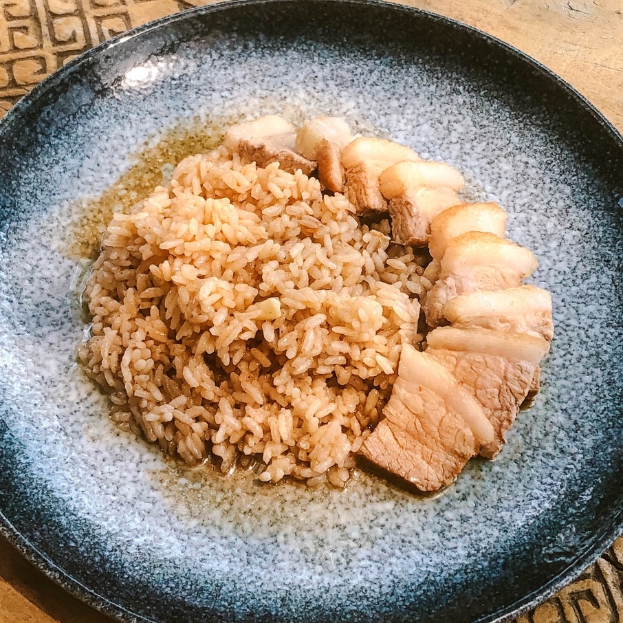 

Pork Butter Rice / Pork Belly dengan Nasi Butter