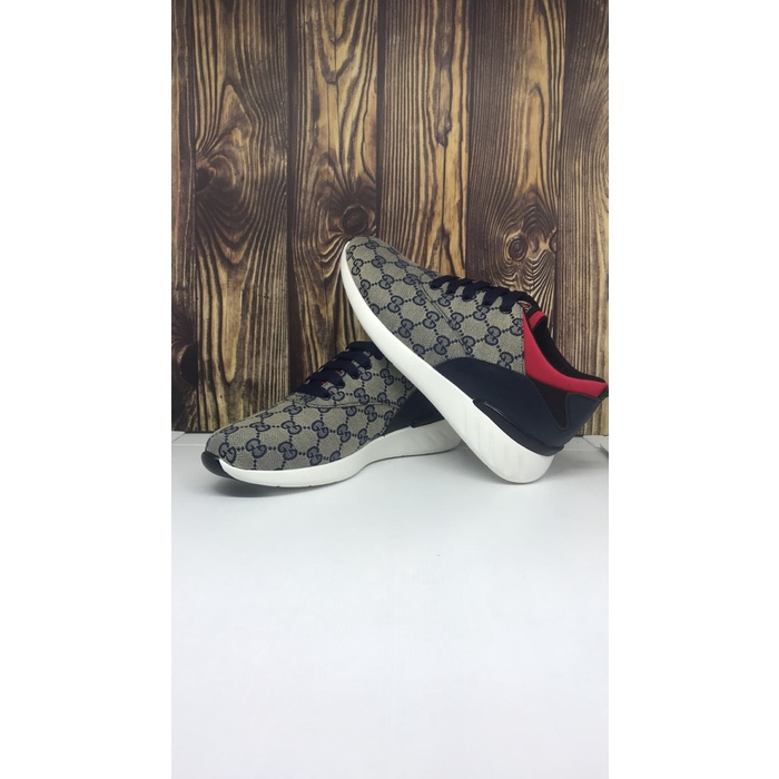 FASHION PRIA SEPATU PRIA SNEAKERS GUCCI IMPORT PREMIUM QUALITY HR441W