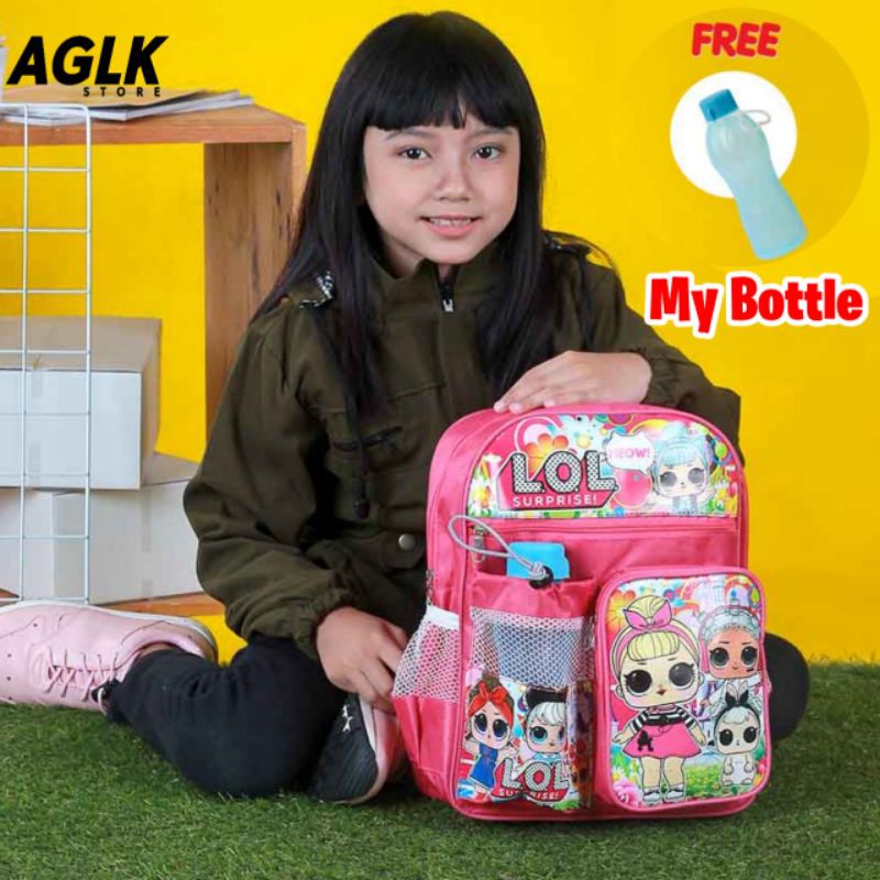 ARGL Tas Ransel Tas Punggung Anak Perempuan Tas LOL Tas Sekolah Anak TK SD