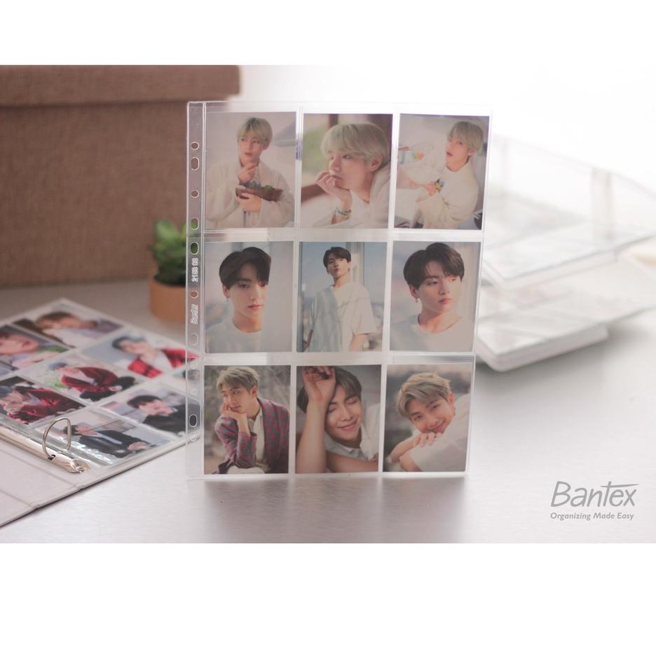 

Kekinian Bantex Collector Sleeve A4 Photocard 2x9P Clear 2156 08