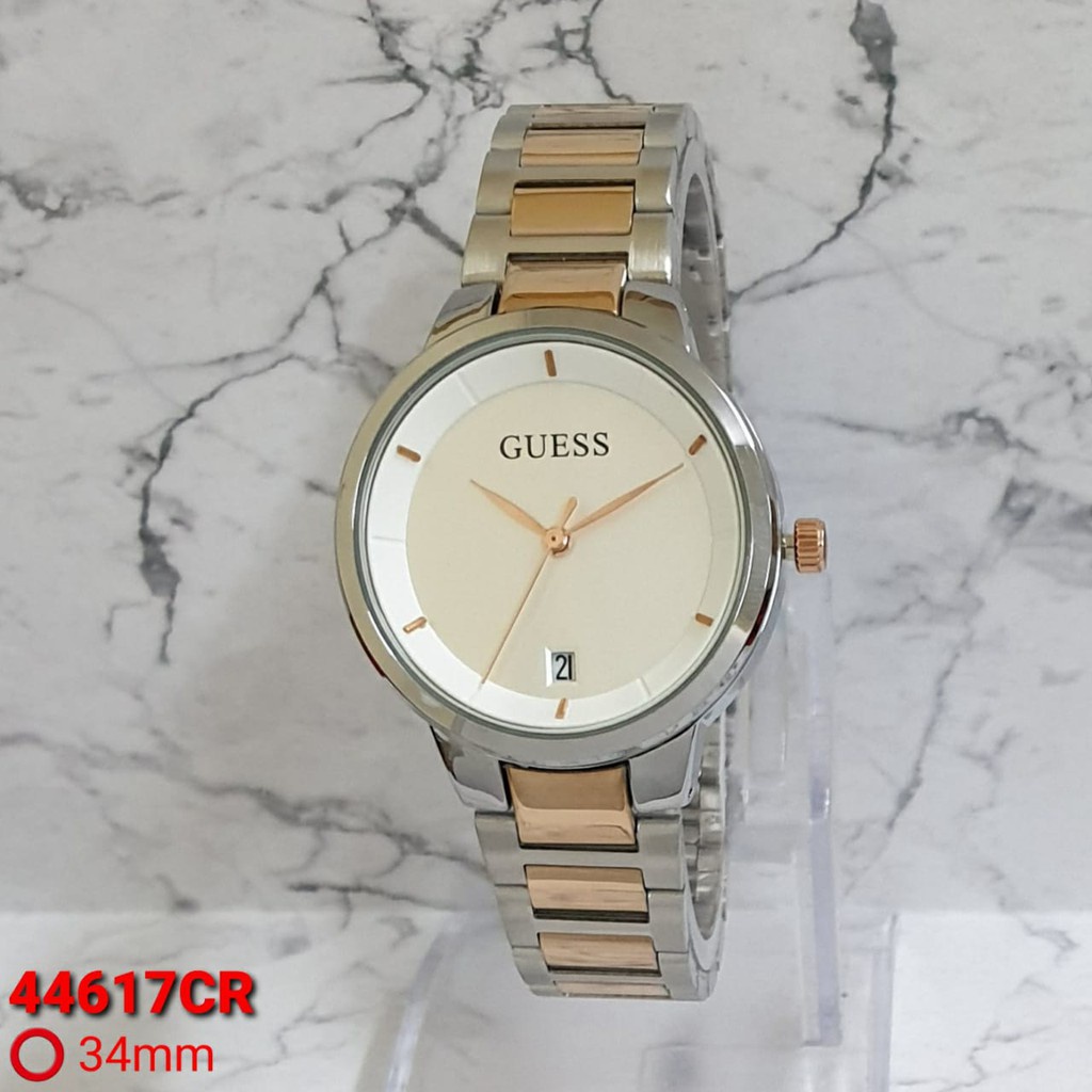 Grosiran Jam Tangan Wanita Psa I4 - 34909 Analog Tali Rantai Tanggal Aktif Original Garansi 6 Bulan Free Baterai Cadangan (COD)