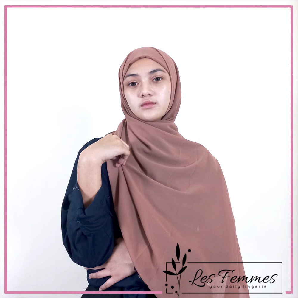 Hijab muslimah pashmina centry Inner 2in1