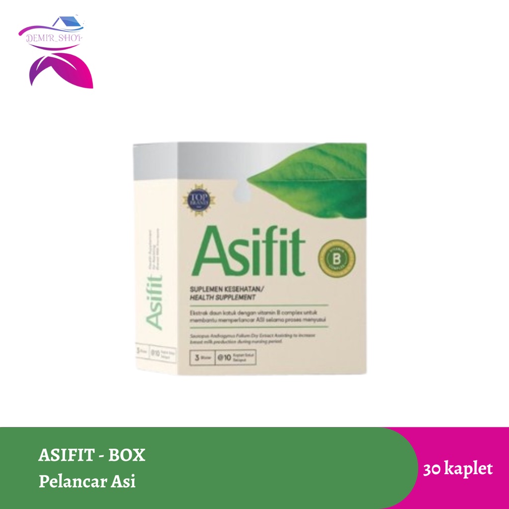 Asifit Pelancar Asi 30 Kaplet / Asi Booster