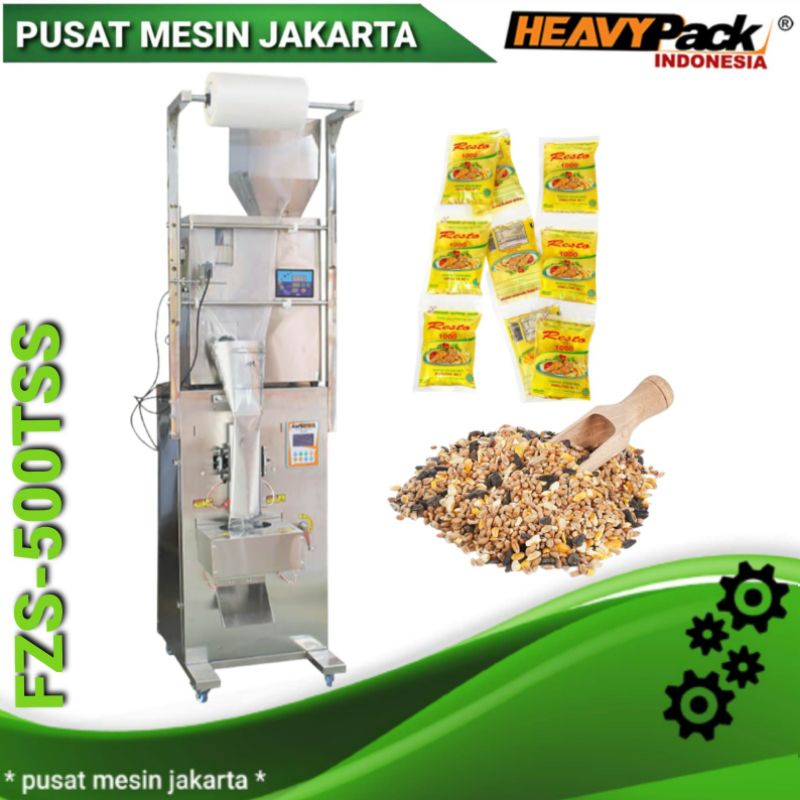 FZS-500TSS MESIN PACKING/KEMASAN SACHET OTOMATIS BUTIRAN/BUBUK GRANULE HEAVYPACK