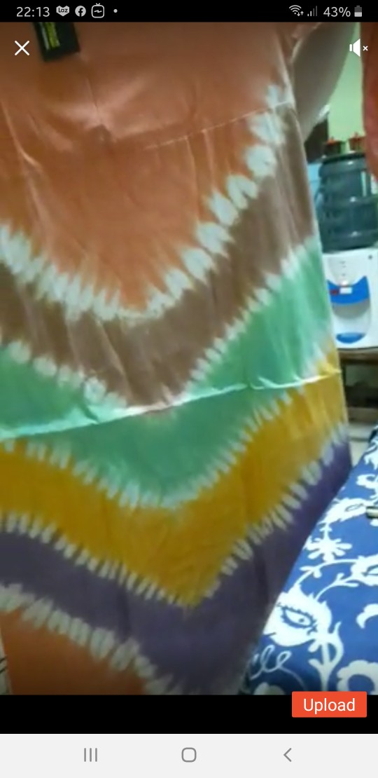 Longdres Kaos Batik Busui/gamis Panjang/gamis Abstrak Tie Dye Jumputan Termurah Laris