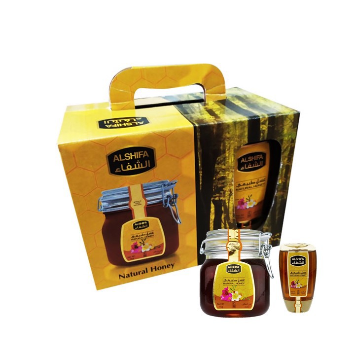 Madu Al Shifa Natural Honey 1 kg GRATIS 250 gr JAMIN ORIGINAL