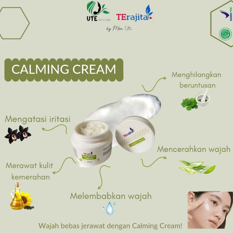 CALMING CREAM WITH SAFFRON / CREAM UTESKUNCARE