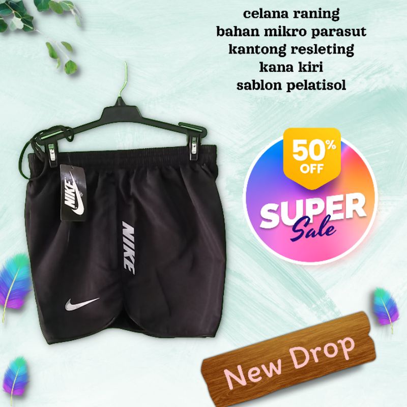 celana pendek parasut cod