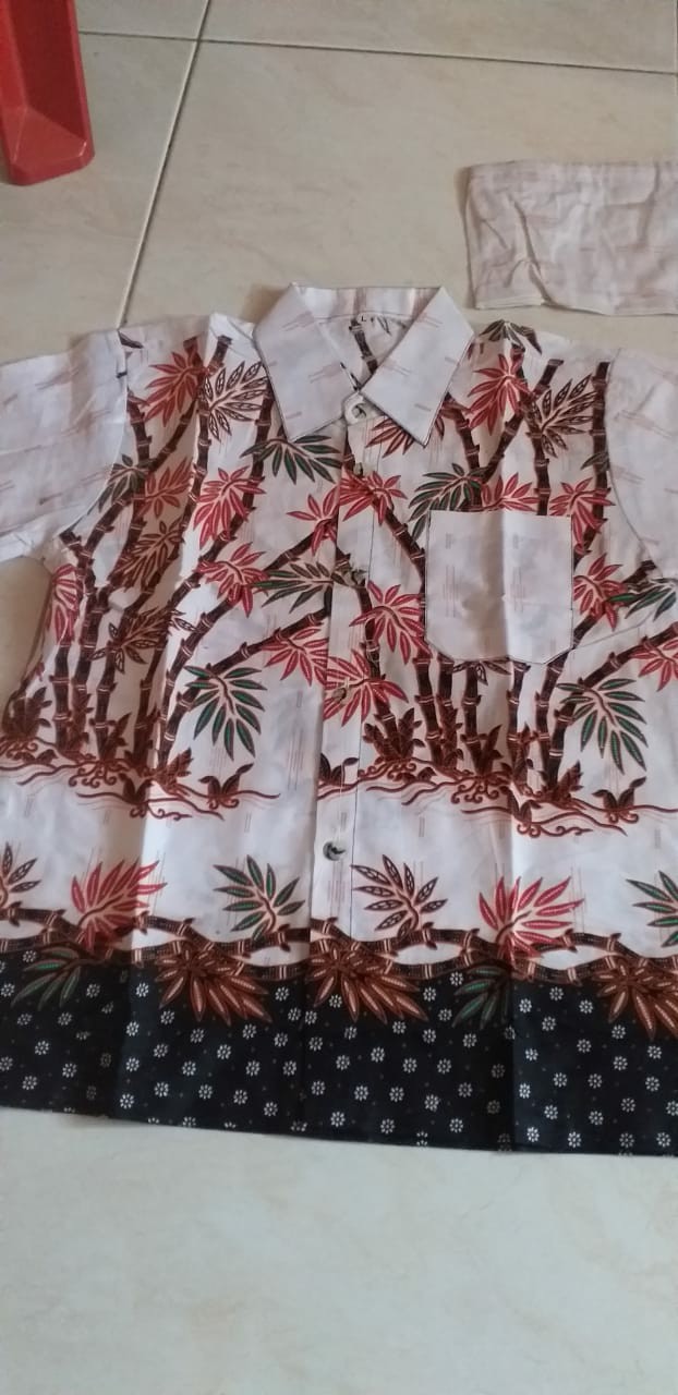 Maura Couple - Sania Ruffle Batik Couple Ori Ndoro Jowi Garansi Termurah Shopee - Batik Modern Solo