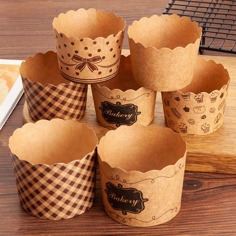 Hot Sale/50/100Pcs Liner Cupcake Muffin Anti Lengket/Cupcake Parchment Papers Baking Cups/Kertas Food Grade Grease Proof Cupcake Liners Untuk Ulang Tahun Pesta Pernikahan