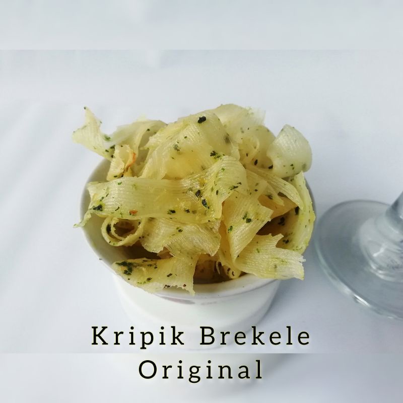 

kripik brekele khas kebumen/kripik brekele/kripik brekele pedes asin/kripik brekele original/kripik/cemilan/makanan ringan/kripik singkong