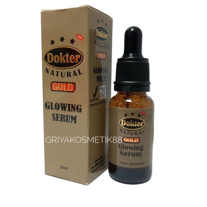 SERUM DOKTER GOLD GLOWING BPOM