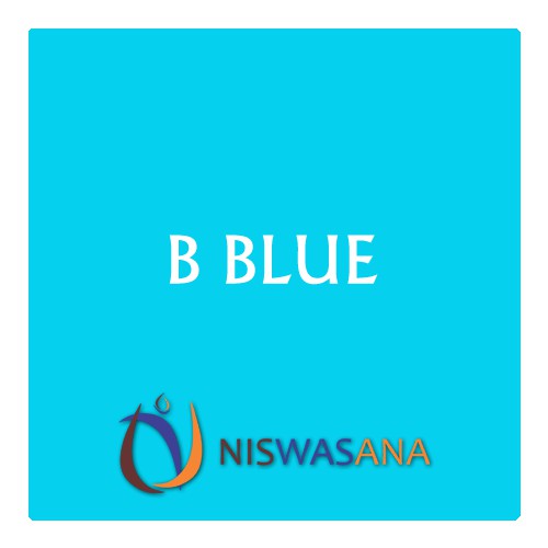 Niswasana - Pashmina Diamond 200x75 Premium Jahit Tepi Sabyan Ukuran Lengkap-Biru laut