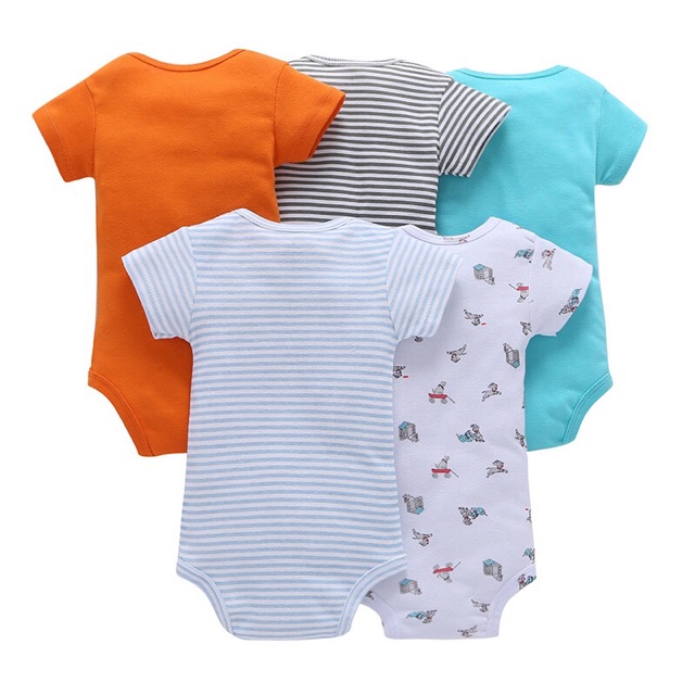 [ISI 5] | PAKAIAN BAYI [Kualitas Impor] BAJU ANAK JUMPER JUMPSUIT ROMPER LAKILAKI ZF A