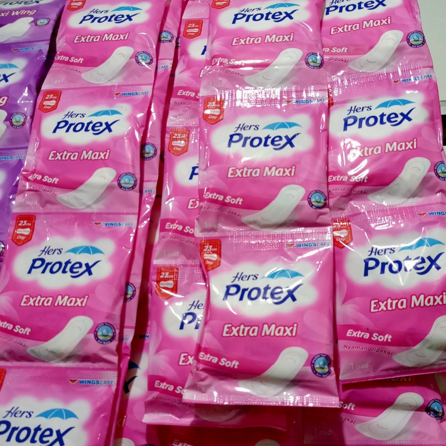 Hers Protex Extra Maxi 23 cm Extra Soft Pembalut Wanita softex