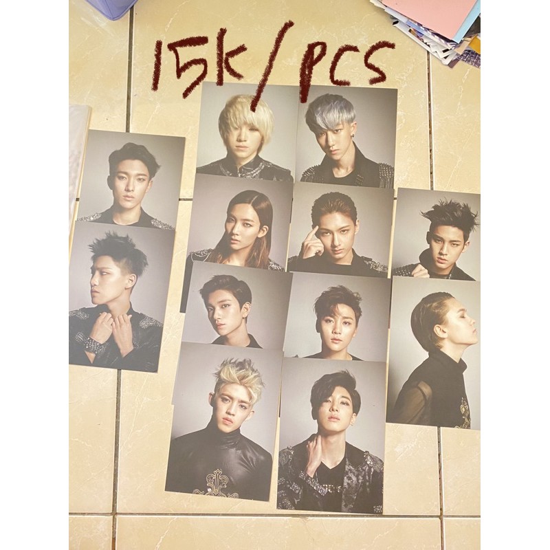 seventeen 17carat postcard (black)