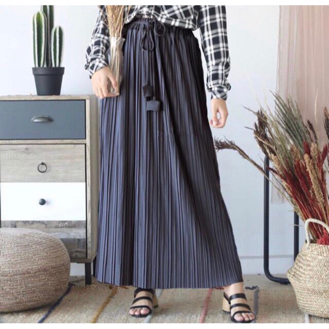 BELIA ROK PLISKET SKIRT / ROK PLISKET PREMIUM/ JERSEY MOUMBLOE TALI LEPAS