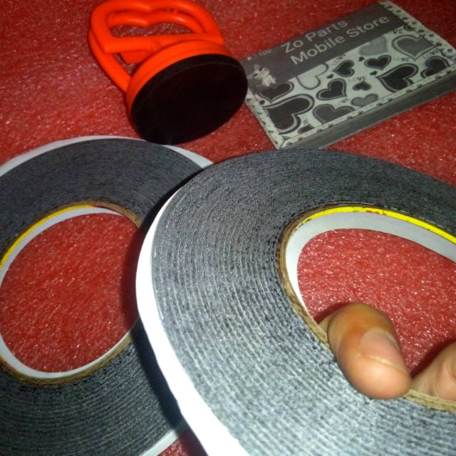 

Lem Adhesive Double Tape 3M (Lebar 5 MM) (Tebal 1 MM) (Rekatan Kuat) (New Original)
