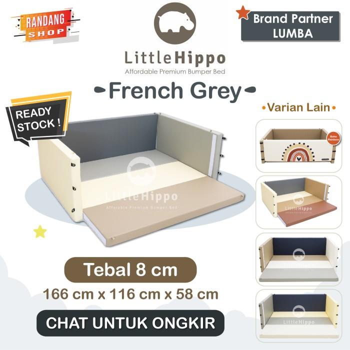 Aktivitas Bayi Little Hippo Bumper Bed Partner Lumba Playmat / Bumpermat Tebal 7.5 Cm