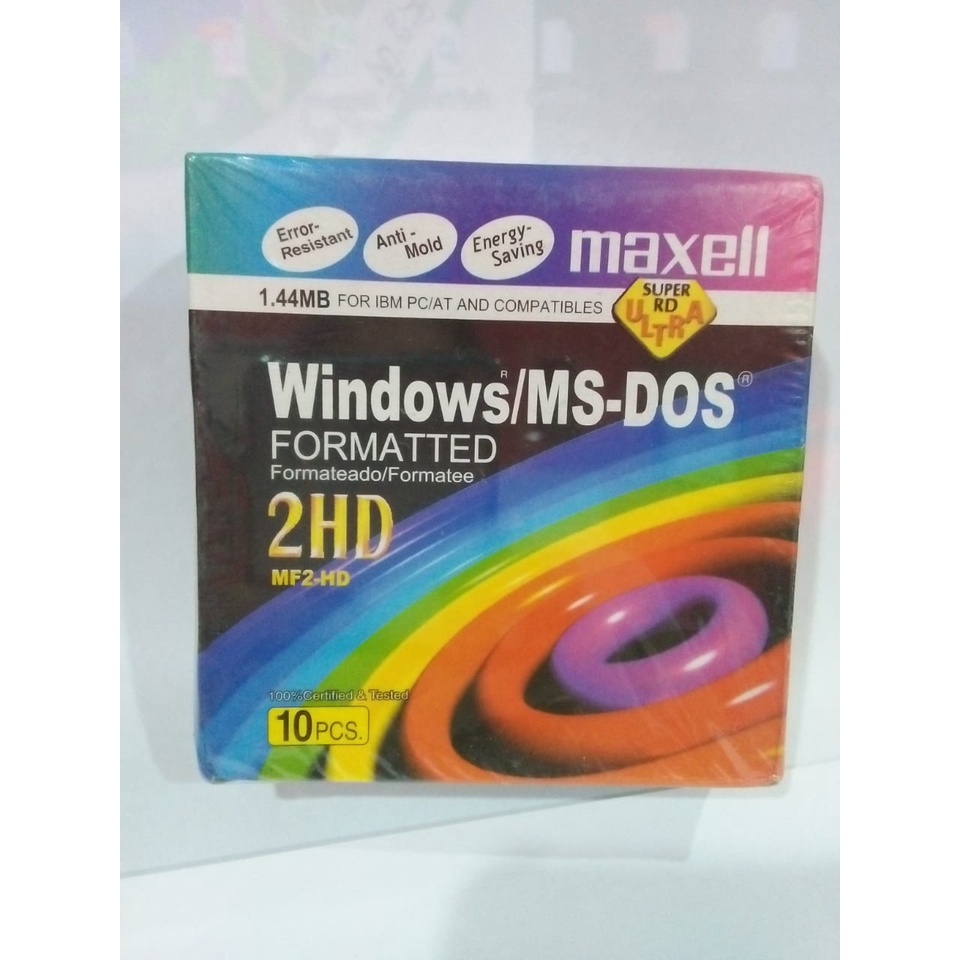 DISKET MAXELL 1.44MB ISI 10PCS