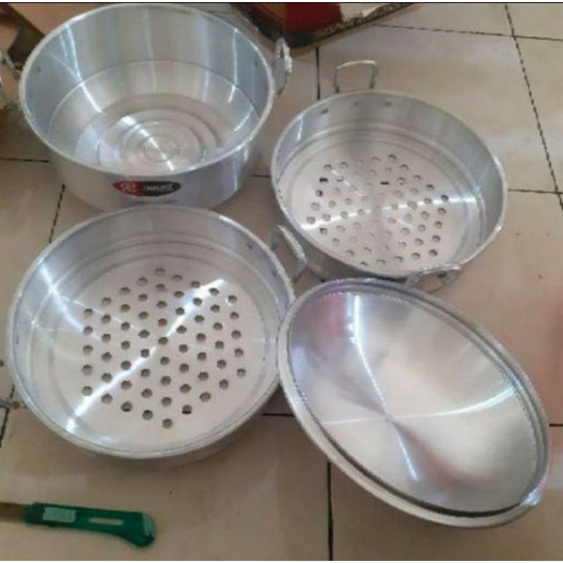 klkat jawa/panci,kukusan jawa diameter 40 cm susun 3