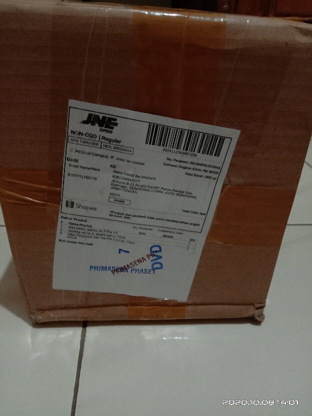 Teko Penyeduh Teh Alat Untuk Pembuat Teh  Tea Pot 0.6 Liter, Dari Kaca Ri963