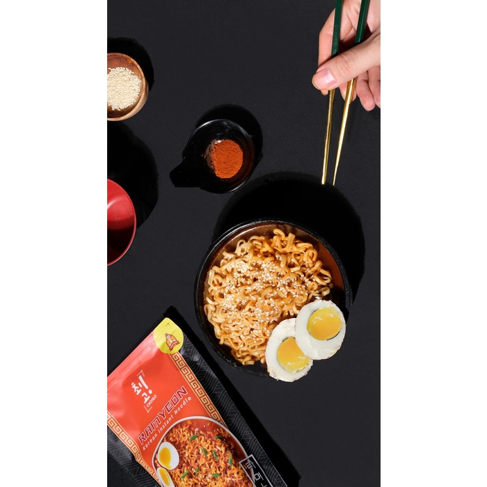 COMBO CHOIGO! RAMYEON (6PCS) - CHOIGO RAMYEON CHOIGO / RAMYEON CHOIGO / RAMYEON/RAMEN KOREA INSTAN - CHOIGO EMAK INDAH FOOD