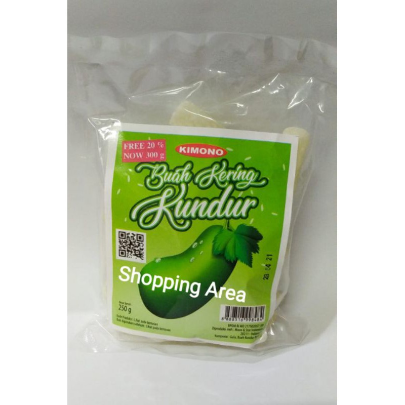 

Buah kundur kering 250gram