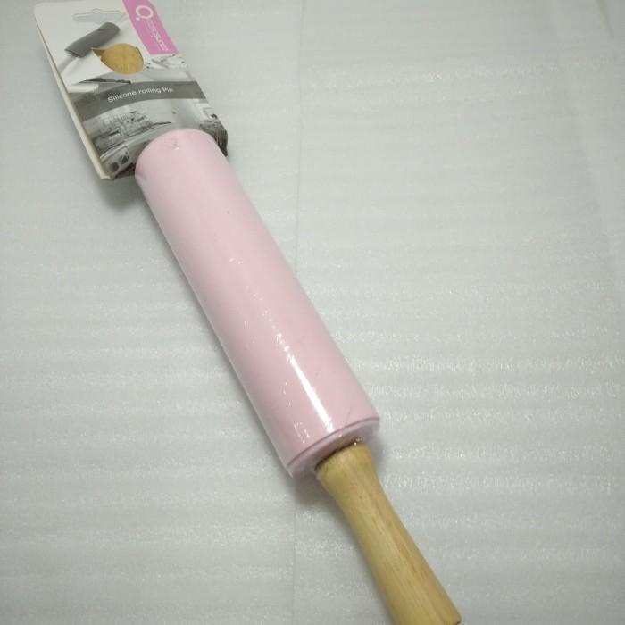 

Cypruz Ak0376 Gilingan Adonan Silicone Kue Rollpin Rolling Pin Besar