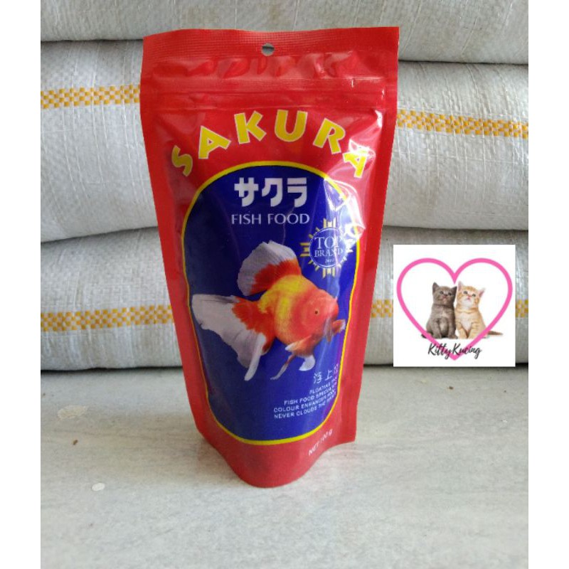 SAKURA 1 Dus Isi 60pc Makanan Ikan