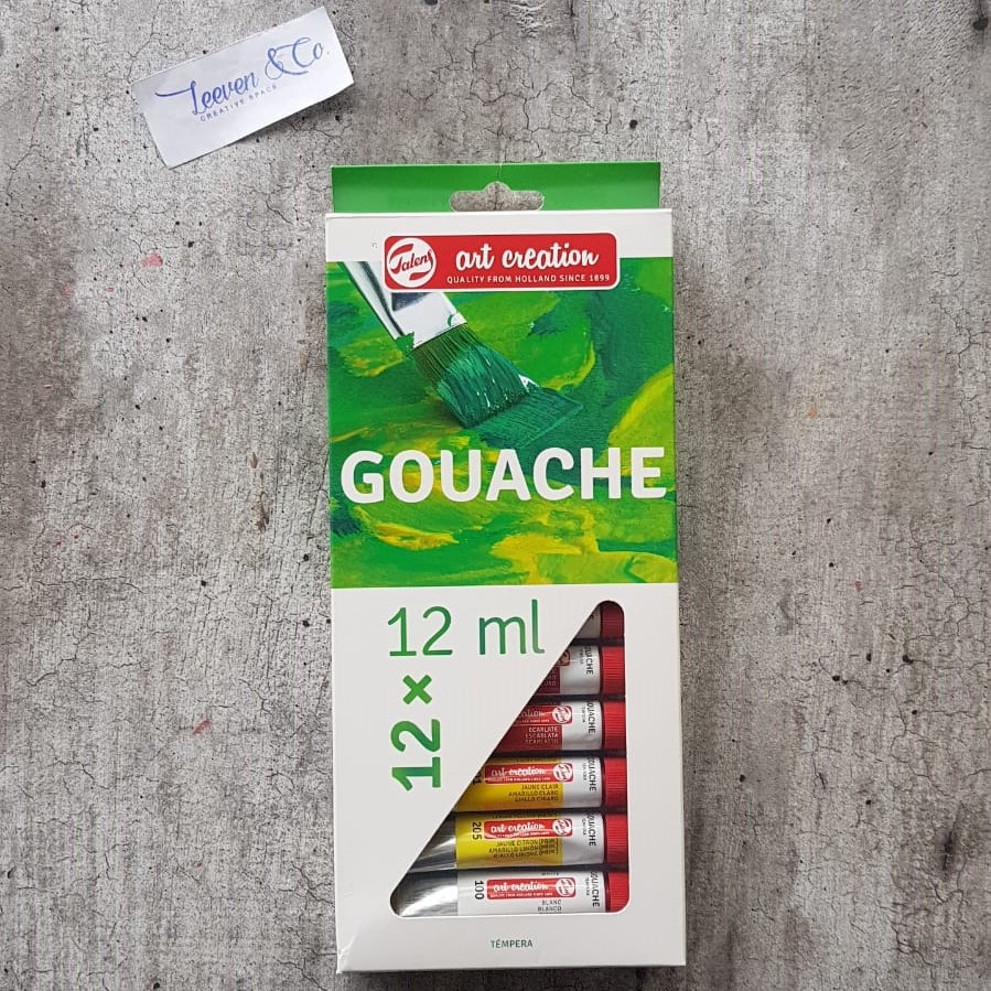 

TALENS GOUACHE 12x12ML / CAT GOUACHE SET