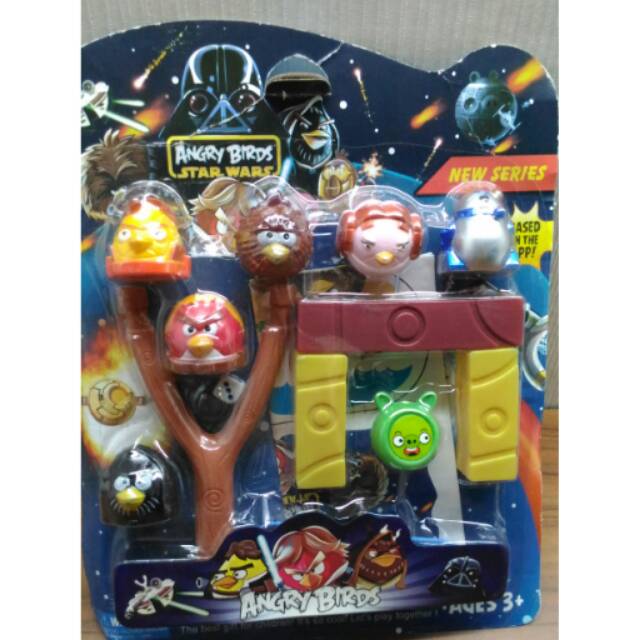 Angry bird katapel ketapel RIO piggy mainan anak