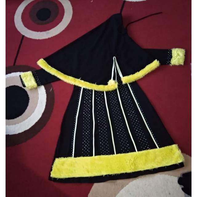 Set gamis temboro anak 6 tahun