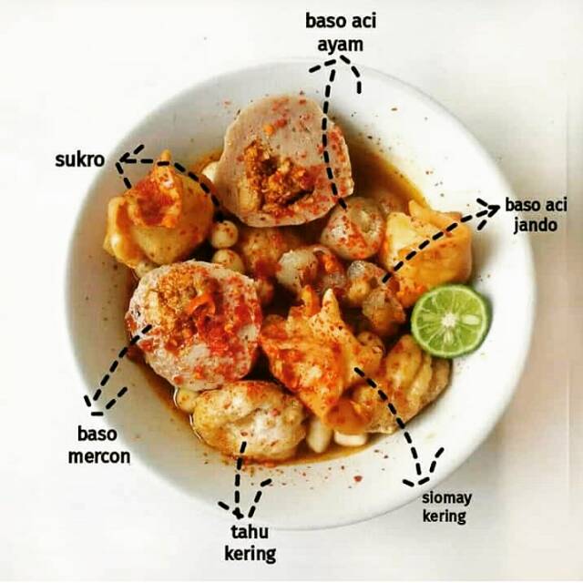 

BASO ACI INSTANT Asli Garut ( Ready Stock)