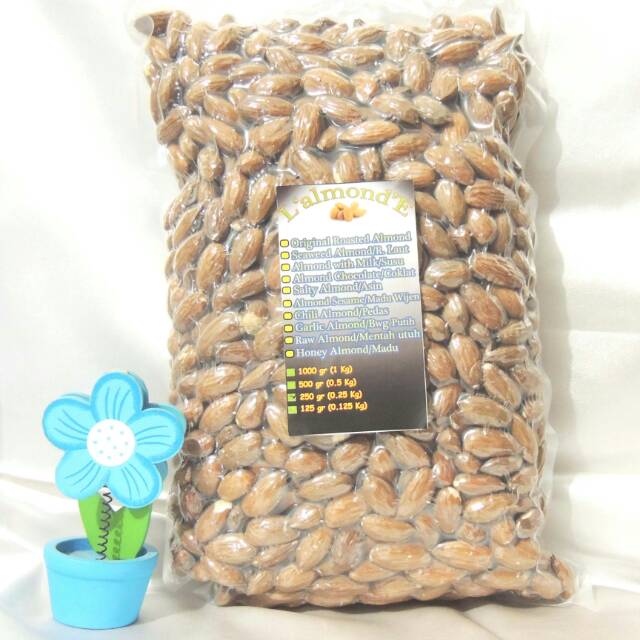

Kacang Almond Original (Roasted) 1kg, California Almond
