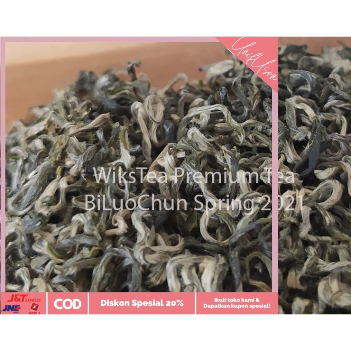 

⭐COD⭐ Premium Green Tea, JiangSu BiLuoChun Spring 2021 (50gr)