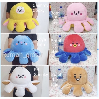 Boneka Gurita BTS BT21 Kpop Jumbo Unofficial