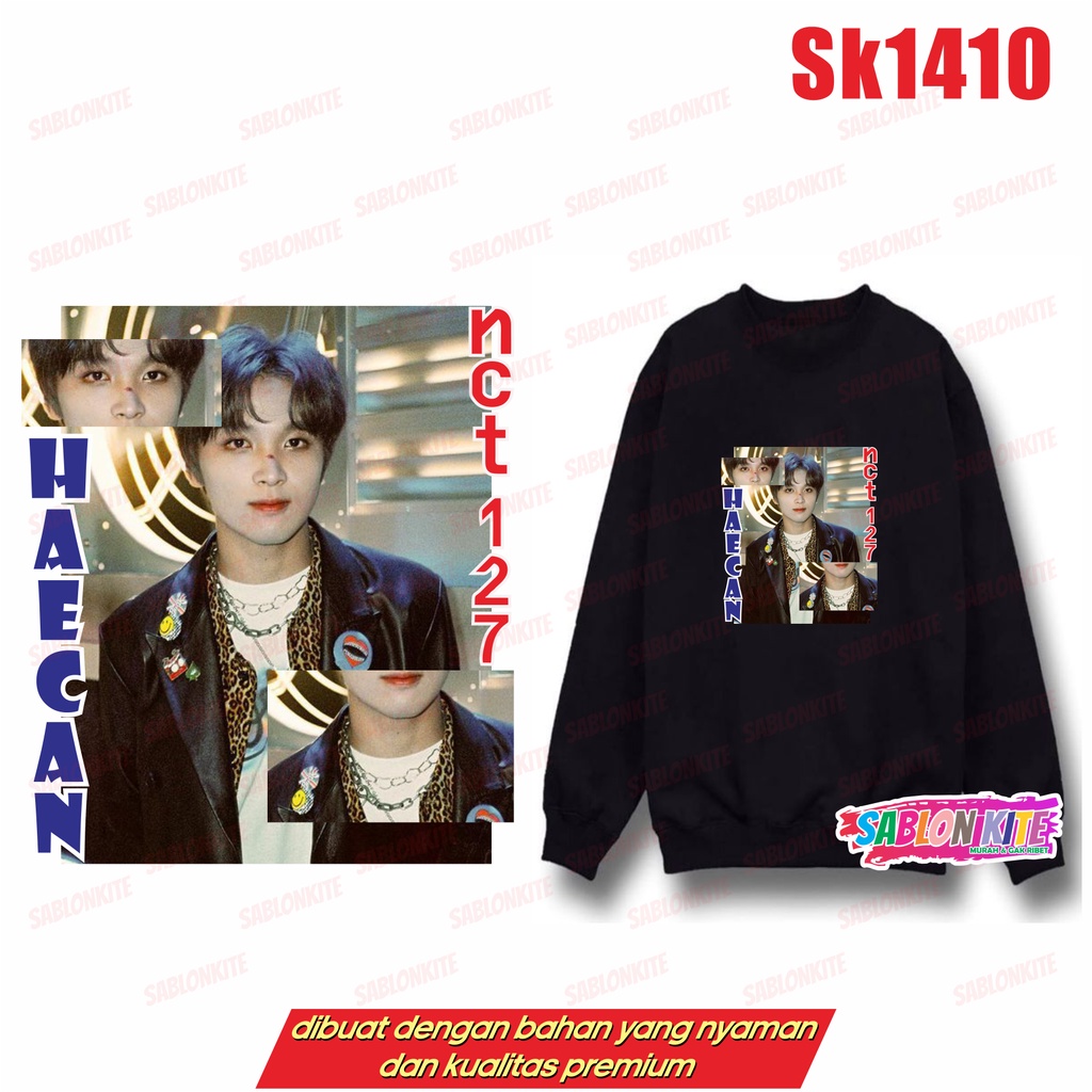 MURAH!!! SWITER NCT 127 MEMBER SK1410 JAEHYUN MARK TAELIL HAECHAN JOHNNY JUNGWO TAEYONG YUTA NOTE: