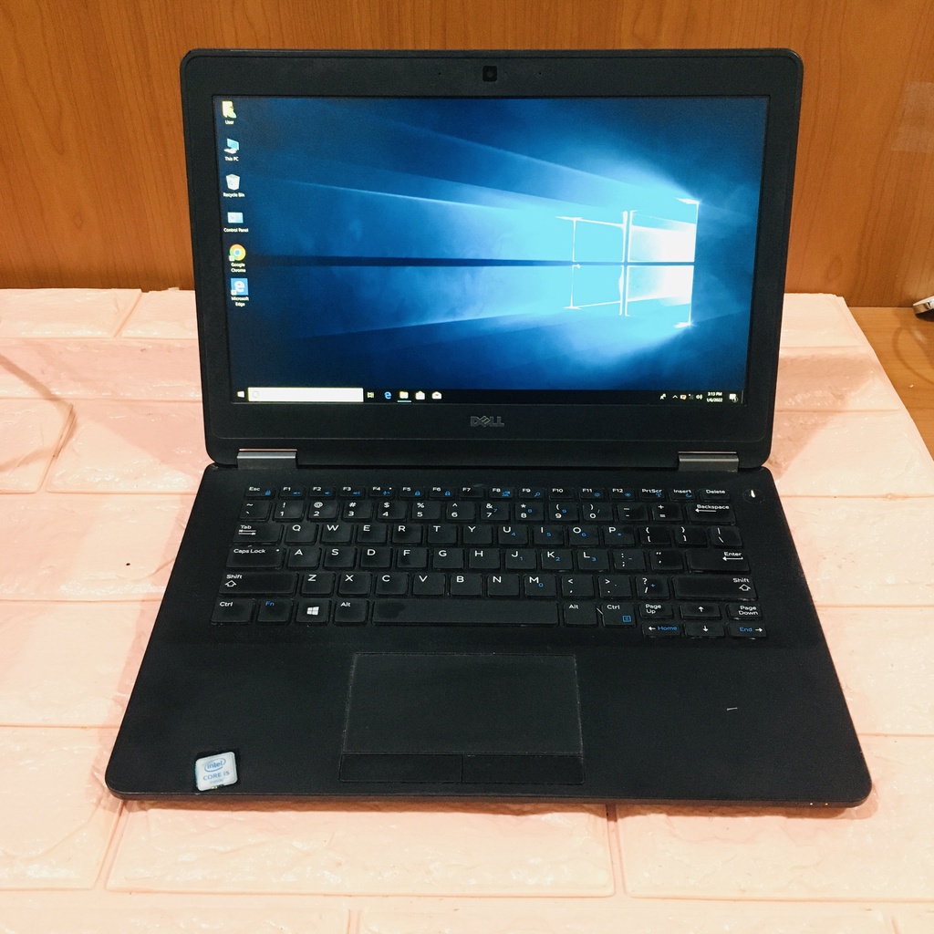 Second Laptop Dell Latitude E7270 Gen 6 Core i5 6300 Ram 8GB SSD 256GB